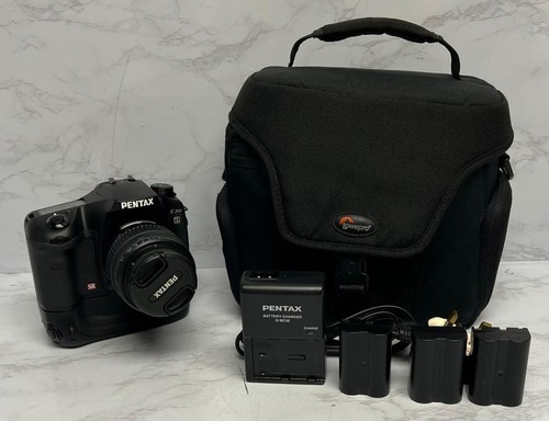 Pentax k20d with - with, lens