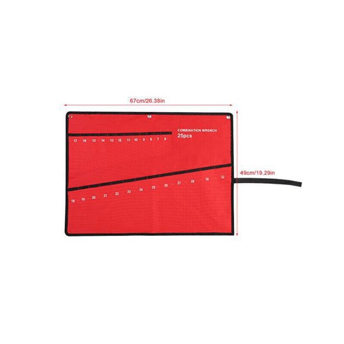 Multi pocket canvas spanner - multi,