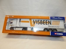 CORGI DAF XF SPACE CAB FRIDGE TRAILER VISBEEN CC13205 BOXED 1:50