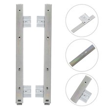 1 Pair Large Keyboard Tray Slide-out Keyboard Stand Keyboard Slide for Office