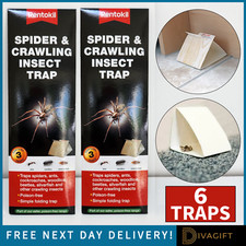 6x SPIDER GLUE TRAPS SAFE
