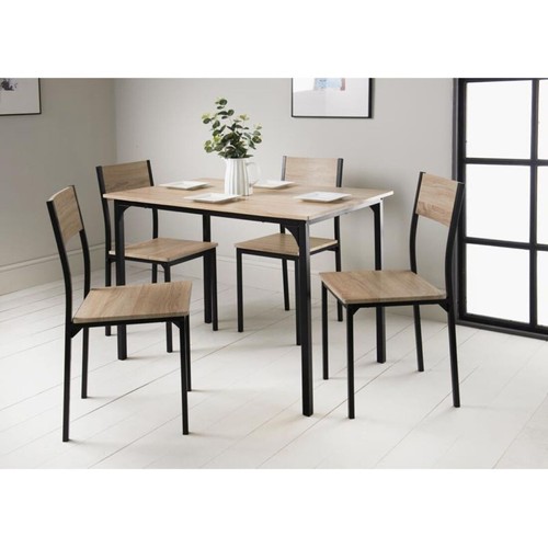 Dining set 5pc table chair - &,