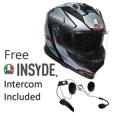 AGV K7 Jaeger Black/Silver
