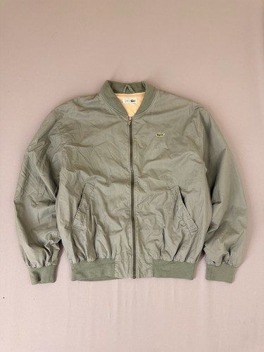 1980s chemise lacoste bomber - 1980s,