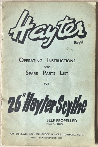 Vintage 1950 hayter - vintage,