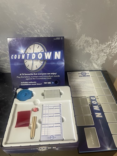 Countdown board game rocket - board, by