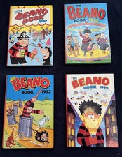 4x The Beano Annuals 1991-1994