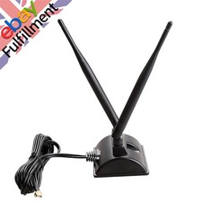 6dBi Dual Band 2.4GHZ 5GHz WiFi Wireless Antenna SMA Female Magnetic Base Cable