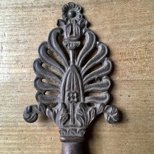Victorian brass curtain - brass,