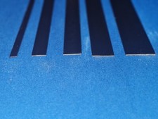 RIGID PVC PLASTIC FLAT STRIP