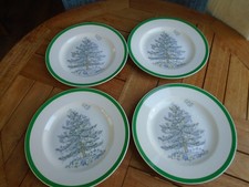 4 x Spode Christmas Tree large