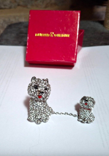 Butler and wilson crystal dog - wilson,