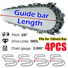 4PCS Chainsaw Chain for 16"