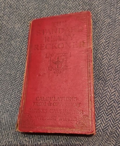 Antique book standard ready - book.,