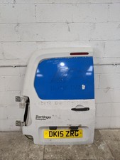 CITROEN BERLINGO MK2 B9 N/S PASSENGER SIDE LEFT REAR DOOR WHITE EWPA