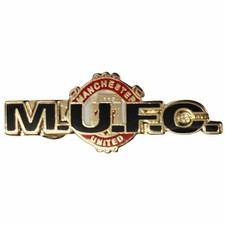 Manchester United Football Crest Pin Badge  Man Utd MUFC Football Fans Pin Badge