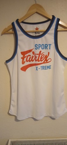 Fairtex sleeveless white - fairtex,