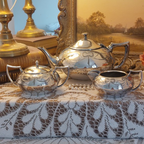 Antique silver plated - ,