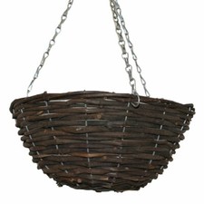 2 x 12 inch Round Wicker