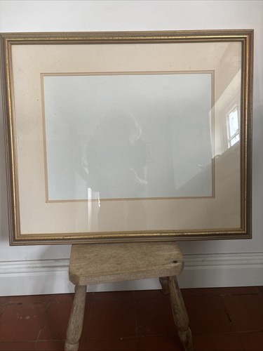 Vintage large gilt - large, gold