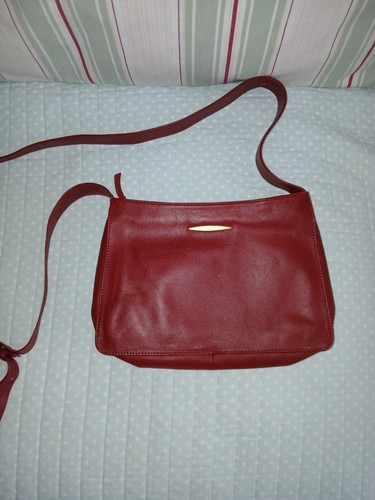 Tula red leather - red, bag