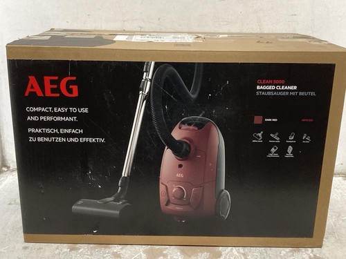 Aeg clean 5000 bagged cleaner - bagged,