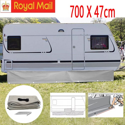 Caravan awning draught skirt - awning,
