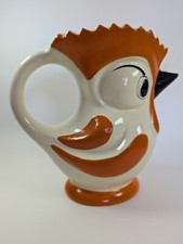 Vintage DITMAR URBACH CZECHOSLOVAKIA Rooster Jug Early 1930’s Bohemian Art Deco