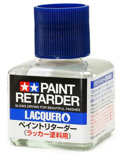 Tamiya lacquer paint - paint, retarder