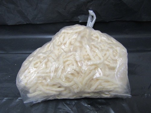 Bag latch hook yarn cut - bag,