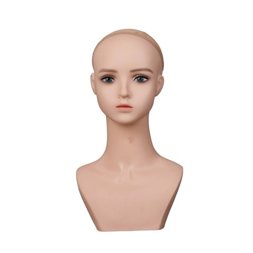 Mannequin head with shoulders - head,