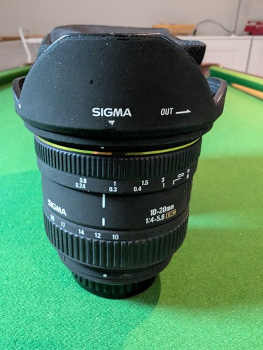 Sigma 20mm 6 ex - 10-20mm, f4-5.6