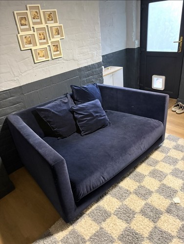Ikea velvet loveseat - velvet,