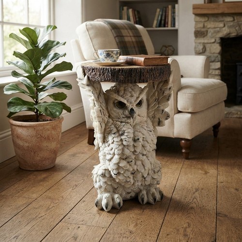 Elegant 36cm owl table - elegant,