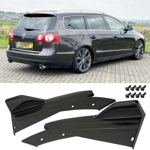 Black rear diffuser bumper - diffuser,