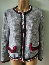 Zara Basic Boucle Lined Jacket