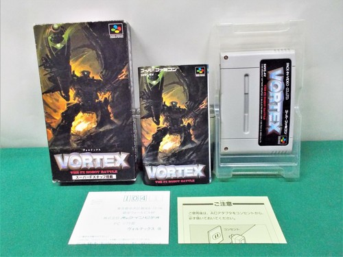 Snes vortex boxed - --, super
