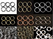 100pcs small 3.5mm or 4mm, 50pcs / 5mm Open Jump Rings DIY Craft Finding
