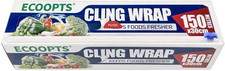 Cling Film with Dispenser & Cutter | Microwave & Freezer Safe Catering Cling Fil