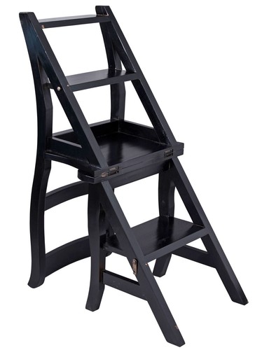 Library stairs chair - library,