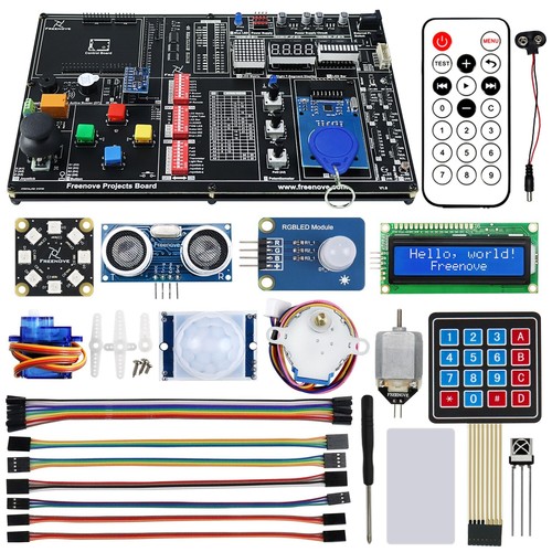 Freenove projects kit - projects, v4