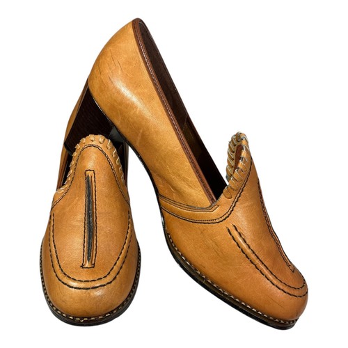 Clarks tan brown - tan, vintage