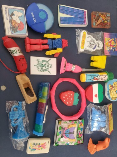 Vintage eraser rubbers 1980s - eraser,