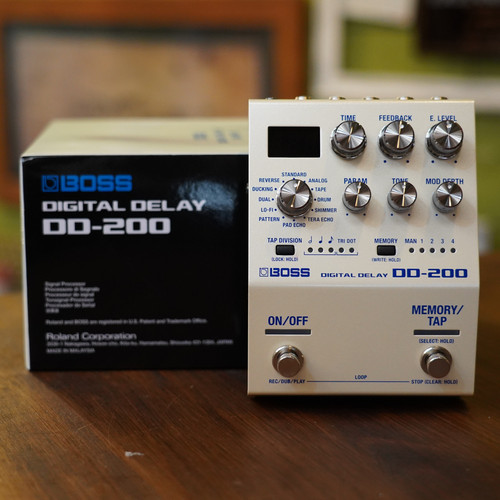 Boss 200 digital delay - digital,