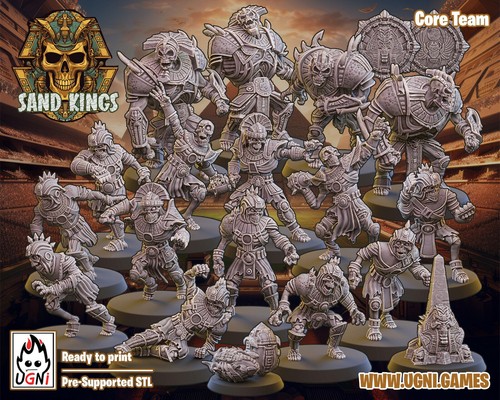 Sand king pharaohs - sand, fantasy