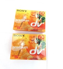 2 x SONY PREMIUM MiniDV tape
