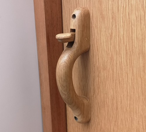 Solid oak suffolk latch wooden - solid,