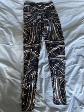 Black Milk Clothing Snake Pit Leggings - small 