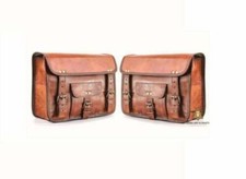 Leather Bag Motorcycle Goat