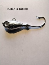 20 Ultra Minnow Jig Heads. Unpainted. Flounder Cod Stripper Bass